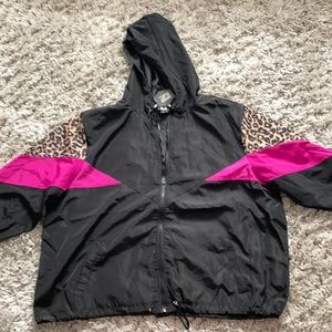 Plus size windbreaker